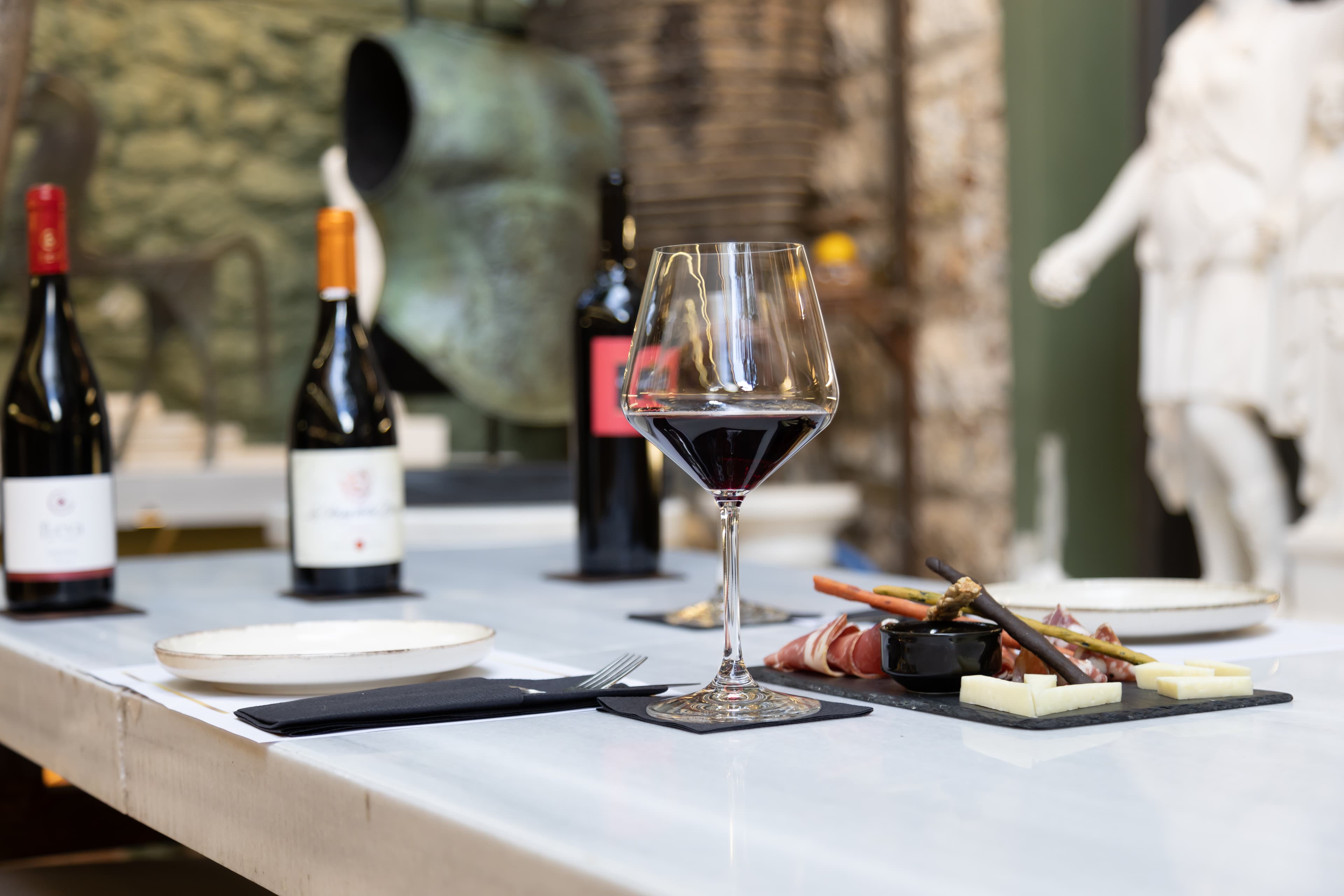 Time & Oak wine tasting flight